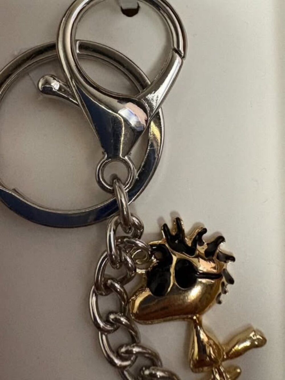Peanuts Snoopy & Woodstock Rhinestone Bag Charm - New - Picture 6 of 8